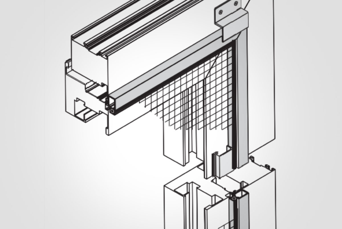 Fliegengitter Detail
