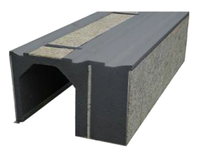 Rollladenkasten hapa Linksroller
